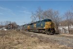 CSXT 474 Leads M426 into Waterville